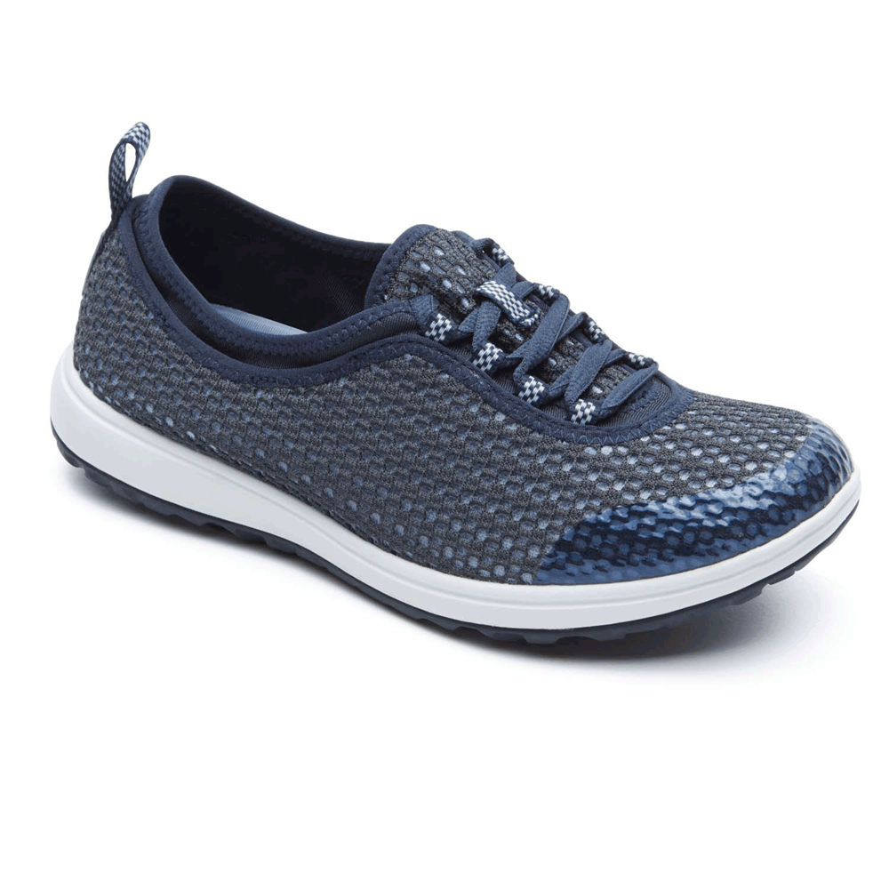 Rockport Sneakers Dam Blå - Walk360 Washable Laceup - ARMBC7869